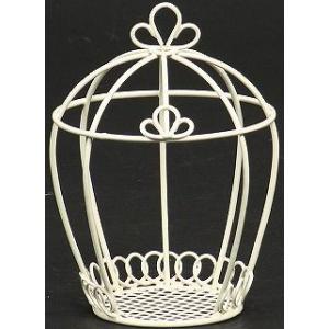 ワイヤーミニゲージドーム型/フラワーベース　花器　花びん　リース台　花材