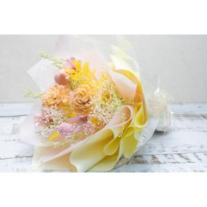 ドライフラワーミニブーケ　ギフト　お祝い　母の日　敬礼の日　父の日等に