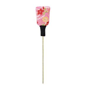 ちりめん羽子板ピック・ピンクの商品画像