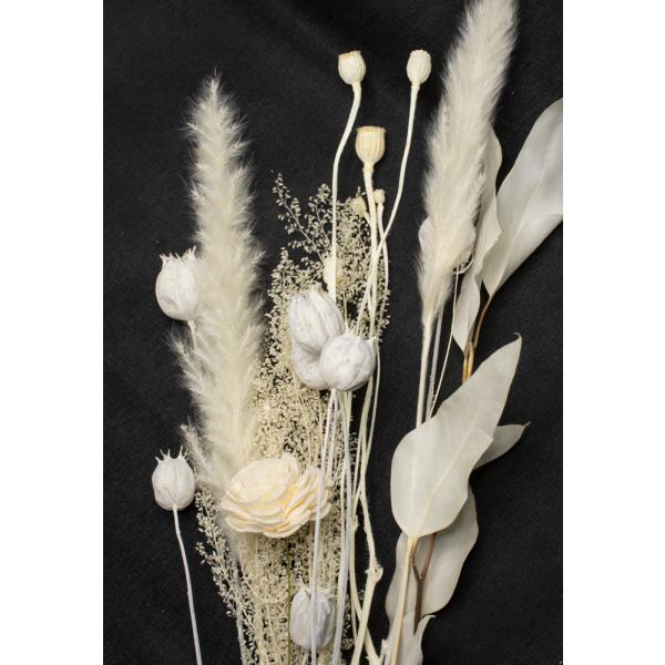 【アレンジセット】ソーラーローズとフーセンポピーのホワイトセット