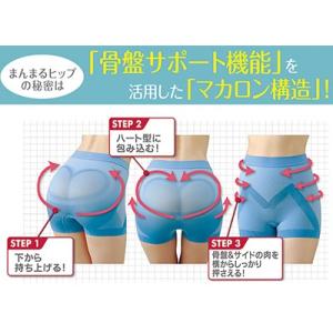 マカロンヒップ 骨盤ショーツガードル ショート...の詳細画像1