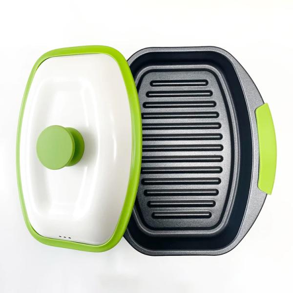 火を使わずに簡単電子レンジ調理 レンジでゴー レンジ 魚焼き器 焼き魚 プレート 熱にも強いシリコン...