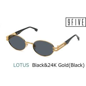 国内正規品 ナインファイブ アイウェア サングラス 9FIVE ロータス LOTUS Black &amp;...