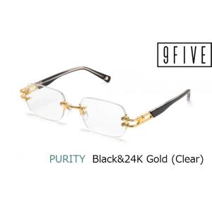 国内正規品 ナインファイブ サングラス 9FIVE PURITY Black &amp; 24k Gold ...