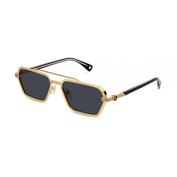9five REIGN Black &amp; 24k Gold Sunglasses 　レーイン / ブラ...