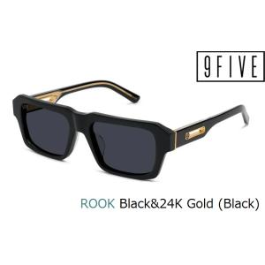 国内正規品 ナインファイブ サングラス 9FIVE ROOK Black &amp; 24k Gold Su...