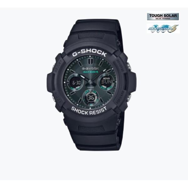 AWG-M100SMG-1AJF G-SHOCK 電波受信 タフソーラー 針退避 ワールドタイム カ...