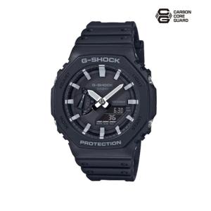 GA-2100-1AJF G-SHOCK カーボンコアガード 八角形 ワールドタイム Black カ...