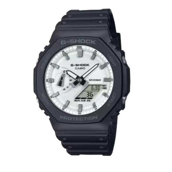 国内正規品 G-SHOCK GA-2100WD-1AJF カーボンコアガード ワールドタイム モノト...