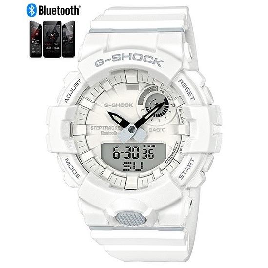 GBA-800-7AJF G-SQUAD G-SHOCK Bluetooth 白 ホワイト トレーニ...