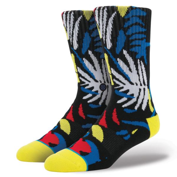 送料無料 STANCE BRANCH ブラック 黄色 青 赤 国内正規品 stance スタンス 靴...