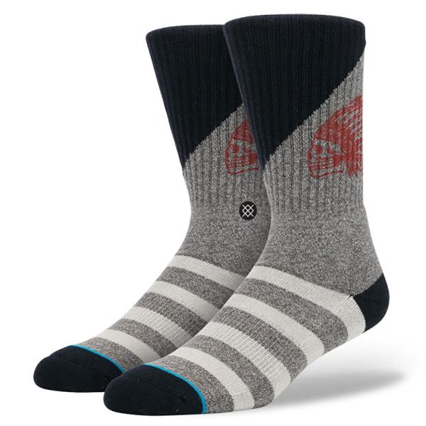 送料無料 STANCE Brood グレー スカル 国内正規品 stance スタンス 靴下 ソック...