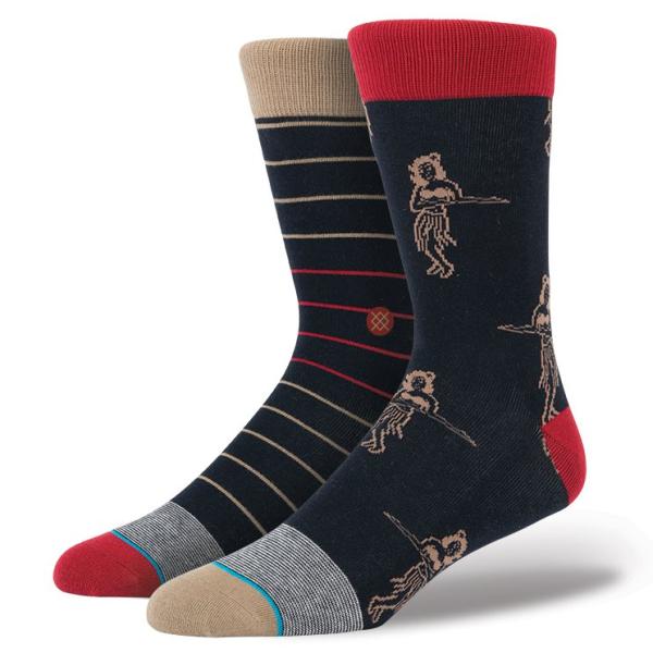 送料無料 STANCE Tiny Dancer ネイビー アロハ ボーダー 国内正規 stance ...