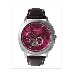 NEWYORKER timeperson NY003.08 レッド ピンク ダークブラウン 革ベルト...