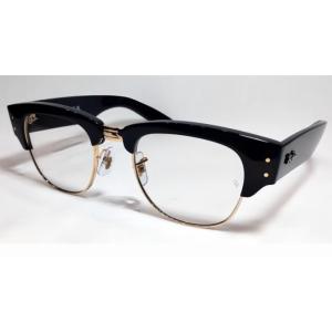 正規保証書(押印)付 Ray-Ban MEGA CLUBMASTER カスタム 純正クリアレンズ装着...