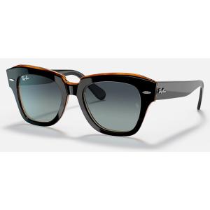 正規保証書(押印)付 レイバン Ray-Ban STATE STREET RB2186 132241...