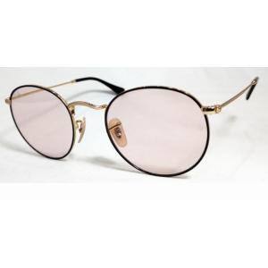 正規保証書(押印)付 Ray-Ban ROUND RX3447V 2991 50-21 カスタム 純...