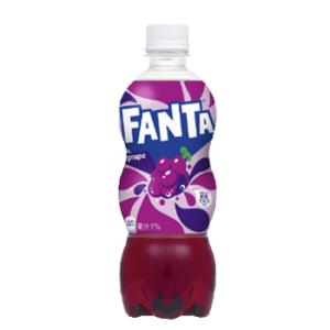 コカ・コーラ ファンタグレープ　500ml×24本　PET　炭酸飲料　ファンタ　fanta　グレープ　ぶどう　grepe｜plusin