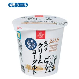 白バラ　クリームヨーグルト　【110ｇ×12個】 クール便//ヨーグルト　yogurt　｜plusin