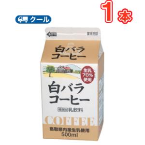 白バラ コーヒー 500ml×10本 クール便/無添加/珈琲/鳥取/大山/酪農