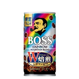 サントリー ボス レインボーマウンテンブレンド缶 185ｇ ×30本×2ケース