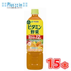 伊藤園　ビタミン野菜　740g×15本入　PET　〔ITOEN　いとうえん　野菜・果実ミックスジュー...