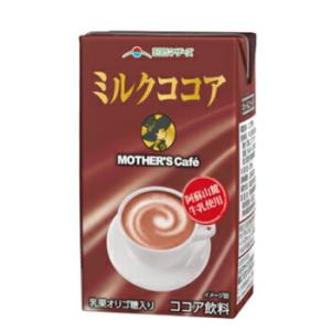 らくのうマザーズ MOTHERS&apos;S Cafe ミルクココア 250ml×24本入/2ケース 紙パッ...