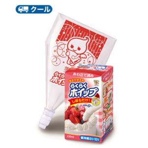トーラク らくらくホイップ 220ml×12個入【クール便】ホイップクリーム生クリーム生クリーム 業...