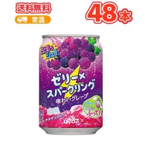 ダイドー ぷるっシュ!! ゼリー×スパークリング味わい グレープ 280g缶 24本入/2ケース