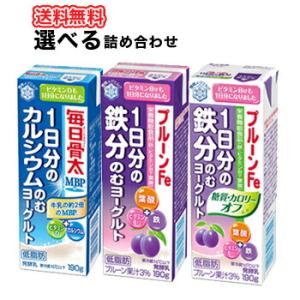 雪印　メグミルク 3種類から選べるセットのむヨーグルト190g×18本/2ケース