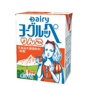 南日本酪農協同 デーリィ ヨーグルッペ  りんご　200ml×18本/2ケース  乳酸菌  Dair...