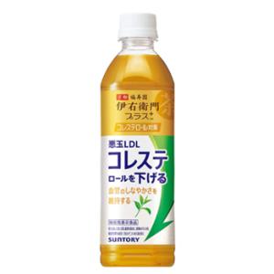 伊右衛門プラス コレステロール対策（機能性表示食品） 500mlペットボトル 24本入｜プラスイン