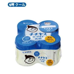 チチヤス　チチヤスヨーグルト低糖（80g ×4）×6個入【クール便】〔ヨーグルト 乳酸菌 乳製品 プ...