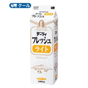 デーリィ　フレッシュライト 1000ml×12本/クール便 南日本酪農 業務用 ホイップクリーム 九州 純生クリーム おすすめ 手作り ケーキ お菓子　送料無料｜plusin