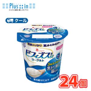 雪印　メグミルク　ビフィズス菌SP株カプセルヨーグルト 食べるタイプ100ｇ×24コ 【クール便】