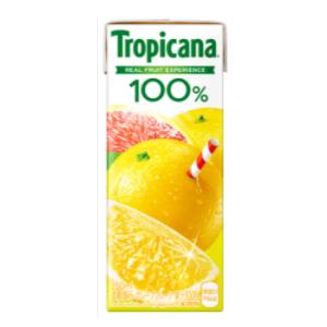 キリン　トロピカーナ 100％ グレープフルーツジュース 250ml ×24本入 紙パック〔果実飲料...
