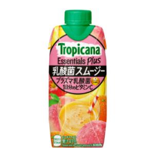 キリン　トロピカーナ エッセンシャルズ プラス 乳酸菌スムージー　330ml×12本入 紙パック〔果...