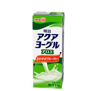 明治 アクアヨーグル  アロエ【200ml】×24本/3ケース　乳酸菌飲料/紙パック200/まとめ買...
