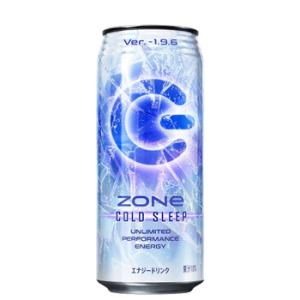 サントリー　ZONe COLD SLEEP Ver.-1.9.6 エナジー ドリンク500ml×24本　缶〔suntory　エナジードリンク　缶　エナジー　乳性炭酸〕送料無料