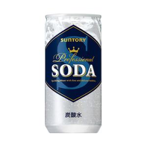 サントリー ソーダ 200ml×30本入/2ケース　缶〔炭酸飲料　炭酸強め　無糖炭酸　Sソーダ〕送料...