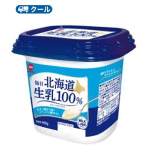 毎日牛乳　毎日北海道生乳100％プレーンヨーグルト　400g×12個　クール便/ヨーグルト　yogu...