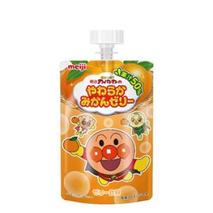 明治 それいけ！ アンパンマンのやわらかみかんゼリー100g×36袋　みかん　ミカン　蜜柑　ゼリー　...