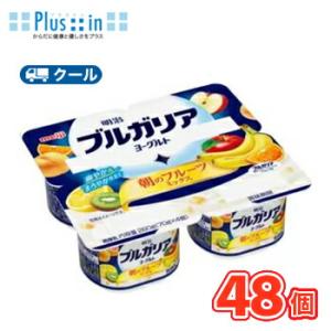 明治ブルガリアヨーグルト　朝のフルーツミックス【70ｇ×4個×6セット】2箱/クール便 食べる　