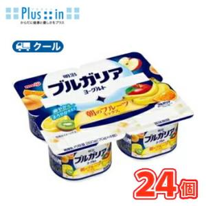 明治ブルガリアヨーグルト　朝のフルーツミックス【70ｇ×4個×6セット】1箱/クール便 食べる