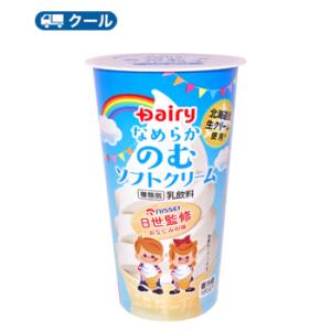 南日本酪農協同　デーリィ なめらかのむソフトクリーム　190g×12本/2ケース【クール便】　Dairy　乳飲料　ソフトクリーム｜plusin