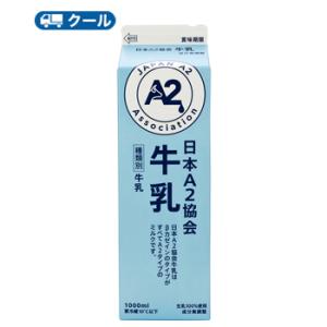 ホリ乳業　日本A２協会牛乳【1000ml×12本入】 クール便　紙パック/　飛騨　牛乳　milk　ミルク　A2　たんぱく質　石川県｜plusin