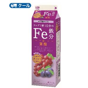 協同乳業　  コップ1杯1日分の鉄分&amp;葉酸　1000ml×2本入　【クール便】　　〔メイトー　クール...