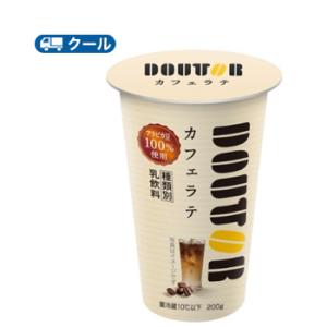 協同乳業　 ドトールカフェラテ　200g×12本入【クール便】　〔メイトー　クール便　コーヒー　珈琲...