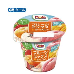 協同乳業　Doleフルーツミックス＆ヨーグルト　170g×24個 【クール便】〔メイトー　冷蔵　Do...