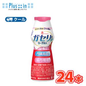 雪印　メグミルク　恵 ガセリ菌 SP株ヨーグルト ドリンクタイプ いちご 100ｇ×24本 【クール便】ガセリ菌SP株　機能性表示商品｜プラスイン